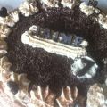 Tarta de nata y cacao para Jaime