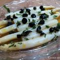 Espárragos blancos con aceite de hinojo y[...]