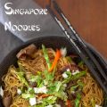 Singapur Noodles  - receta vegana