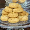 POLVORONES DE ALMENDRA, CANELA Y AJONJOLÍ