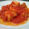 VENTRESCA DE MARRAJO CON TOMATE FRITO