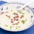 SOPA FRIA DE MELÓN Y PEPINO CON ALMENDRAS