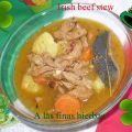 Irish beef stew