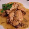 Pollo al limón con tomillo y ajos