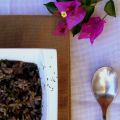 Arroz negro meloso con calamares