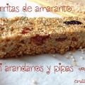 Barritas de Amaranto y Bayas
