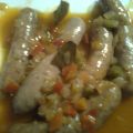 SALCHICHAS FRESCAS AL VINO TINTO