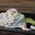 ENSALADILLA DE ARROZ CON PIÑA Y GAMBAS