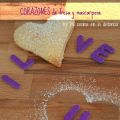 Corazones de fresa y mascarpone