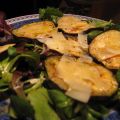 Ensalada de berenjena y queso manchego
