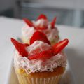 CUPCAKES DE FRESA
