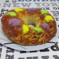 King Cake relleno de chocolate