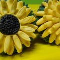 Cupcake de girasol