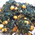 Espinacas con garbanzos