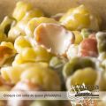 PASTA: GNOQUIS CON SALSA DE QUESO PHILADEPHIA