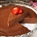 Tarta de chocolate ligera {microondas}