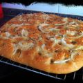 Hoy huele a... foccacia con cebolla y parmesano