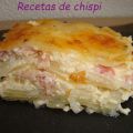 PATATAS AL GRATEN( PASTEL DE PATATAS )
