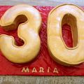 TARTA 30 CUMPLEAÑOS 