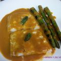 BACALAO AL VAPOR CON SALSA DE TRIGUEROS