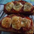 TOSTAS DE BACON Y CAMEMBERT