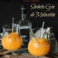 Sorbete Gin de Melocotón