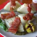 Melón con jamón de Parma e higos