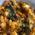 TORTELLINI DE QUESO CREMOSOS CON ESPINACAS