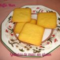 Galletas de maíz sin gluten