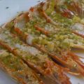 langostinos al whisky    ( muy facil )