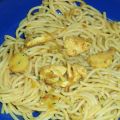 ESPAGUETIS CON POLLO AL CURRY