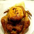 Pollo con hierbas aromáticas al horno