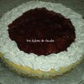 Cheesecake de vainilla con fresas