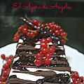 TARTA COMTESSA CON COULIS DE FRUTOS ROJOS