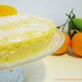 Bizcocho esponjoso de naranja en microondas