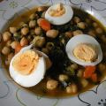 Garbanzos con espinacas