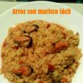 Arroz con marisco fácil