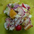 ENSALADA DE HINOJO CON NARANJA Y RABANITOS
