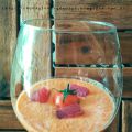 SALMOREJO CON ATÚN MARINADO Y TOMATITOS CHERRY