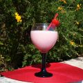 Batido de fresa con semillas de chía