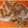 Barritas caseras de muesli y nueces
