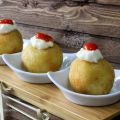 BOMBAS DE PATATA RELLENAS DE CHORIZO