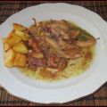 PULPO CON CEBOLLAS