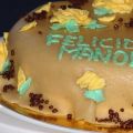 TARTA CON CUBIERTA DE MAZAPAN