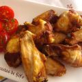 Alitas de pollo fritas