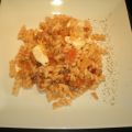 Espirales al vermouth con miel y quesitos