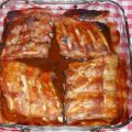 Costillar de cerdo a la barbacoa (Horno)