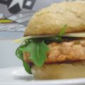 Hamburguesa de salmón