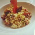 Arroz con espárragos trigueros, alcachofas y[...]