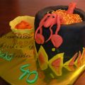 Tarta de Arroz con Bogavante e Higos Chumbos